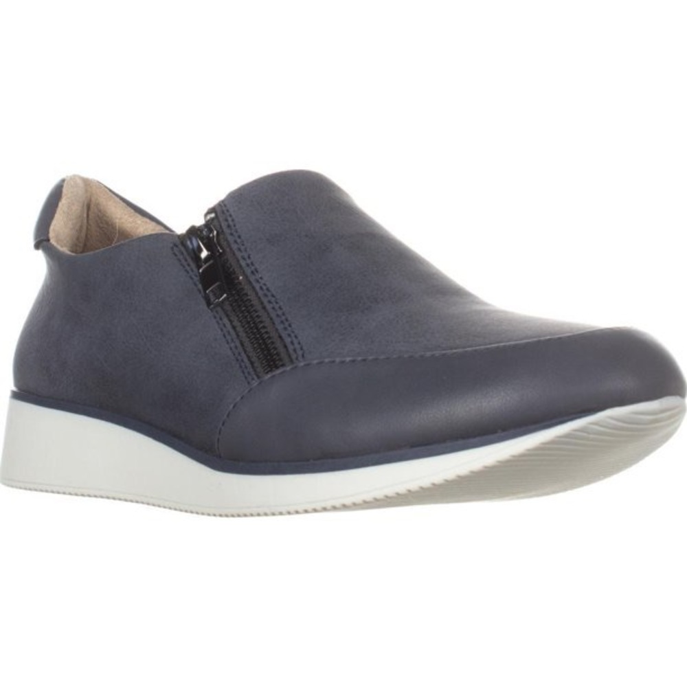 Naturalizer Gray Finny Sneakers with Side Zipper Size 10